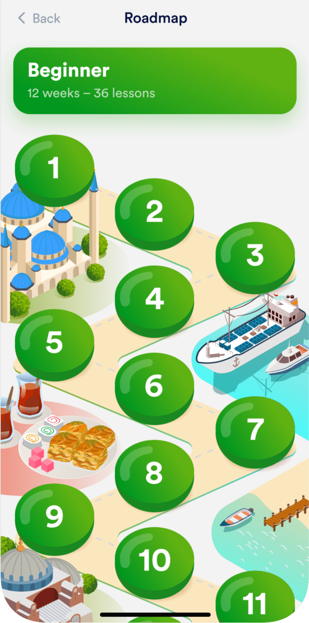 Cambridge App Roadmap page